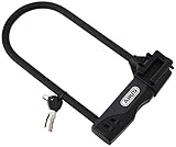 ABUS Bügelschloss Facilo 32/150HB230 + USH32-Halterung - Fahrradschloss mit Double-Locking -...