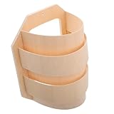 Tofficu Dekorativer Sauna Lampenschirm Leicht und Langlebig mit Sanftem Licht für Gemütliche...