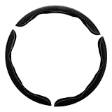 LOORGVEL 3 Stück Carbonfaser Lenkradbezug Rutschfester Autolenkradschutz Teiliges Universelles...