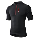 MEETWEE Herren Radtrikot Kurze-/Langarm Radtrikots für Herren, Fahrradbekleidung Herren, T-Shirts...
