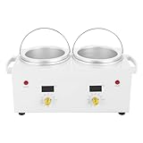 Elektrische Wachserhitzer Wachswärmer Haarentfernung,100W,Jedes Topfes 600ml, Waxing set...