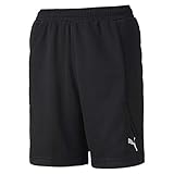 Puma Kinder Torwartshort Goalkeeper Shorts Jr, Black-Puma Black, 152, 657039_01