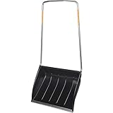 Fiskars Schneewanne für große Flächen, Blattbreite: 74 cm, Kunststoff-Blatt/Aluminium-Stiel,...