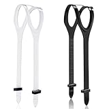 NHPY 2 Stück Schnorchelmaske Gummibänder Breit, Silikon Ersatz Maskenband Taucherbrille,...