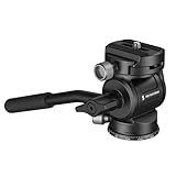 SMALLRIG Video Head Mount Plate CH3 Videokopf, Stativ-Fluidkopf, Schwenk-Neigekopf mit...