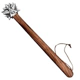 Buhdjfnke Ergonomischer Fistförmiger Hammer Aus Edelstahl mit Einem Aus Rosenholz für Outdoor-,...