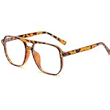 YAMEIZE Retro Blaulichtfilter Brille für Damen Herren Blaulichtfilter Computerbrille 70er Jahre...