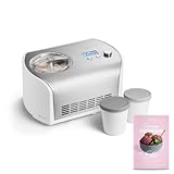 SPRINGLANE Eismaschine Elli 1,2 L mit selbstkühlendem Kompressor 135 W inkl. Aufbewahrungsbehälter...