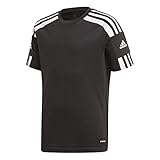 adidas Unisex Kinder Squad 21 T Shirt, Black/White, 152 EU