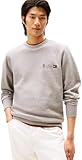 Tommy Hilfiger Herren Small Crest Outline Crew Neck Mw0Mw40863 Pullover-Sweatshirt, Grey (Medium...