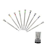 FIXOSHEE Präzises Schraubenzieher Uhrenreparatur Rutschfest Vielseitig für Brillen Elektronik und...