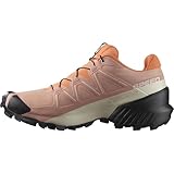 Salomon Speedcross Damen Trail-Laufschuhe, Outdoor-bereit, Stabilität, Passform, Cameo Brown, 40