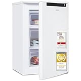 Exquisit Gefrierschrank, 4-Sterne-Gefrieren, Energieklasse C, 87 Liter, Gefrierschrank klein,...