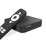STRONG - Streaming Box Android TV 4K UHD - Leap-S3 Ultimate - 2 Monate Zattoo - Chromecast Built-in...