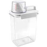 Waschmittelspender für Waschküche, für Waschmittel, Weichspüler, Bleichmittel, Soda usw. (1800...