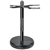 GMYIAK Rasiermesser und Pinsel Ständer,Rasiermesser halter mit Marmorsockel ist stabiler,der Sockel...