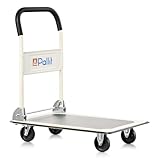 Pallit Carry Transportwagen klappbar 150kg Rollwagen mit Anti-Rutsch-Beschichtung Lenkbarer...