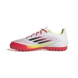 adidas Unisex F50 Club Football Boots Turf, FTWR White/core Black/solar Yellow, 46 EU