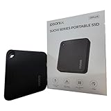iDsonix 4TB Externe SSD, USB 3.2 Gen 1 bis zu 466MB/s, SSD Festplatte Extern mit 2 in 1 USB C Kabel,...
