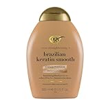 OGX Brazilian Keratin Smooth Conditioner (385 ml), glättende Haarspülung mit Keratin,...