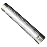 Homoyoyo Flexibles Edelstahl Kaminrohr Øcm Heizofen Abluftrohr Ofenrohr für Küchenherd und...