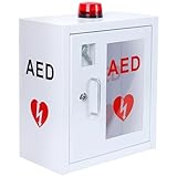 likom AED Schrank, Erste-Hilfe-Defibrillator, wandmontierter Aufbewahrungsschrank,...