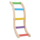 SEWOART Holzleiter Für Papageien Sittichleiter Vogelkäfig-holzleiter Papageienspielzeug...