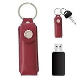 Schutzhülle für USB-Sticks – schützende USB-Flash-Laufwerk-Hülle mit Schlüsselanhänger,...