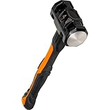Klein Tools H80694 Vorschlaghammer, 1,8 kg, Ingenieurhammer mit Fiberglasgriff, stoßfestes Design...