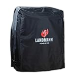 LANDMANN Grillabdeckung | PVC Grillzubehör - Wetterfest | Abdeckhaube für Grills von 60 x 80 x 120...