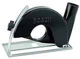 Bosch Accessories Professional 1x Führungsschlitten mit Absaugstutzen zum Trennen (Ø 115/125 mm,...