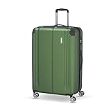 travelite Hartschalenkoffer groß, erweiterbar, 4 Rollen, CITY, Trolley mit kratzfester Oberfläche,...