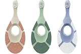 Jordan ® | Step 1 Green Clean | Nachhaltige Babyzahnbürste für das Alter von 0-2 Jahren | Extra...