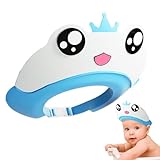 Baby Duschhaube – wasserdichte Duschhaube Hut Duschhaube Schild – Augen- -Shampoo-Kappe,...