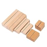 Yangshe Tischkartenhalter aus Holz, romantische Bildkarten, Präsentationsständer,...