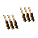 SAFIGLE 2 Sätze Bartbürste Reisepinsel Men Care Bartpflege-kit Beard Care Bartpflege+set Porter...