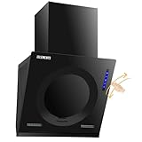 KB ELEMENTS Dunstabzugshaube 60cm, Umluft/Abluft Dunstabzugshaube mit 650m³/h starke Saugleistung,...