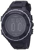 Timex Herren Digital Quarz Armbanduhr T49950, Schwarz/Negativ, 4 x 3 x 2 Inch, Expedition® Shock XL...