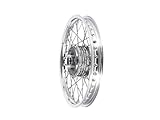 Renner Automotive Speichenrad 1,6 x 16'' Alufelge poliert + Edelstahlspeichen, mit verstärkter...