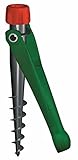 Krinner® Sonnenschirmständer Sonnenschirmhalter Vario Drill (für Strand und Wiese) - Made IN...