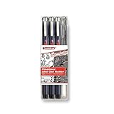 edding 1800/2185 Handlettering Starter Set - Set mit 4 Stiften - perfekt für Künstler oder...