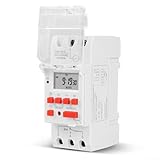 DIN-Schienenmontage für Digital-Zeitschaltuhr Sinotimer 30 A, 85265 VAC, 7 Tage programmierbar (220...