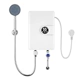 Durchlauferhitzer – elektrisches digitales Warmwasser, Spender, kompakter tragbarer...