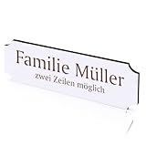 Dekolando Personalisierte Schilder Wunschtext Türschild personalisiert 4 Schild-Formen ab 150mm...