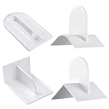 LIHAO 4 Stück Fondant Tortenglätter Set mit Ecke Glätten Tortendeko Modellierwerkze Marzipan für...