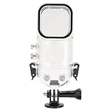 FAUOSWUK IPX8 45M Action-Kamera-Tauchgehäuse mit Gehärtetem Glasobjektiv für...