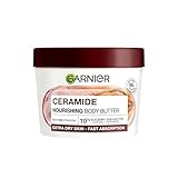 Garnier Reparierende Körperpflege für trockene Haut, Body Butter mit Kakaobutter und Ceramiden,...