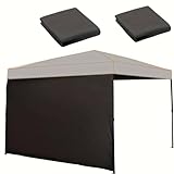 CiCixixi 2 Stück Seitenwand/Seitenteil für Pop-up-Pavillon, Faltpavillon, 2 x 3M Wasserdicht,...