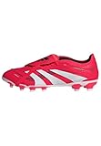 adidas Unisex Predator Pro Fold-Over Tongue FG/MG Fußballschuh Lucid Red/Cloud White/Core Black 46