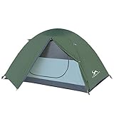 TOMOUNT Campingzelt 1 Person, EIN-Mann-Zelt wasserdichte Ultraleicht Zelte Winddicht & Wasserdicht,...